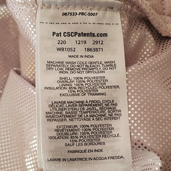 Columbia Youth 14/16 Omni Heat Hooded Jacket Fleece Thermal Full Zip Coat - Picture 10 of 11